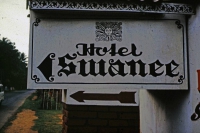 Beruwala, Hotel Swanee, Wegweiser