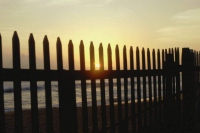 Hikkaduwa, Sunils Beach Hotel, Sonnenuntergang am Strand