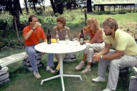 Im jetzigen Nationalpark Horton Plains, Pause im ehemaligen Guesthouse und der jetzigen Horton Plains Cafeteria