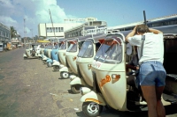 Galle, Tuc-Tuc Galerie in der Nähe des Bahnhofs