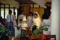 Koggala Beach Hotel, Hochzeitspaar