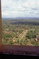 Sigiriya, Blick auf den Palastgarten von Sigiriya
