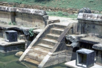 Polonnaruwa, Treppe zum Reinigungsbecken