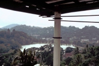 Kandy, Blick vom Hotel Thilanka auf den Kandy See