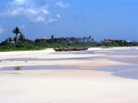 Strand mit Blick vom Norden in Richtung des Koggala Beach Hotels