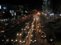 Feierabendverkehr auf der Phayathai Straße