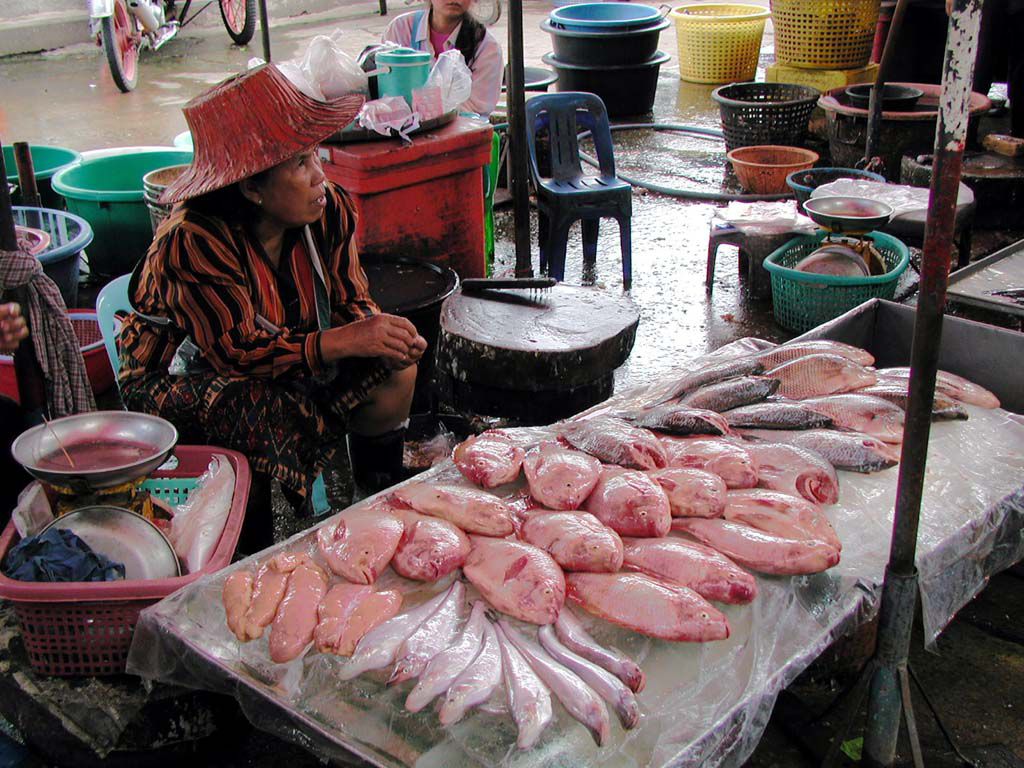 Auf dem Markt von Nakhon Sawan
