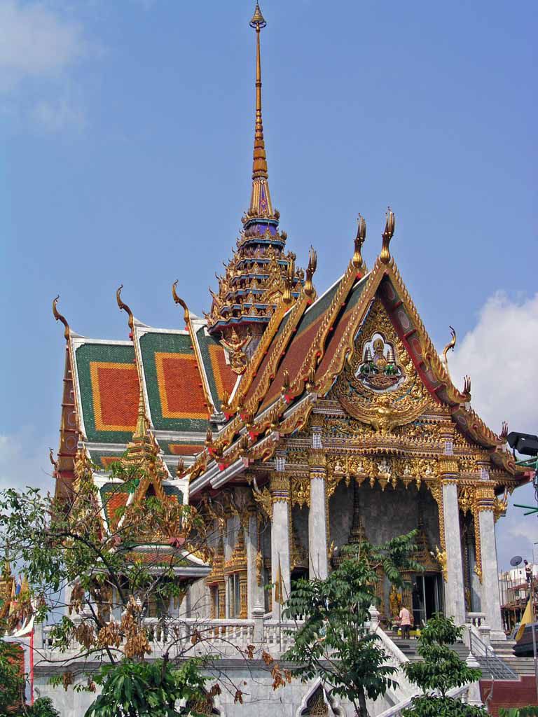 Der Tempel Wat Hua Lamphong an der Rama IV Road