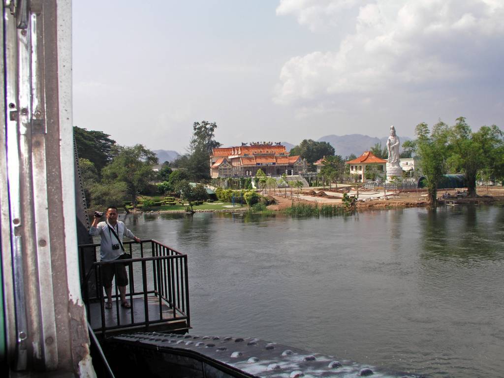 Huai Khaiaw, die Originalbrücke am "River Kwai" (Khwae Yai)