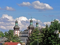 Hohenelbe, Blick auf das Augustiner Kloster