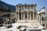 Ephesus, Römische Ausgrabungen, Celsus Bibliothek