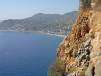 Antalya, Aussicht Richtung Cleopatra Beach