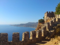 Antalya, Aussicht Richtung Cleopatra Beach