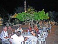 Hammamet, Hotel Primasol el Fell, Terrasse