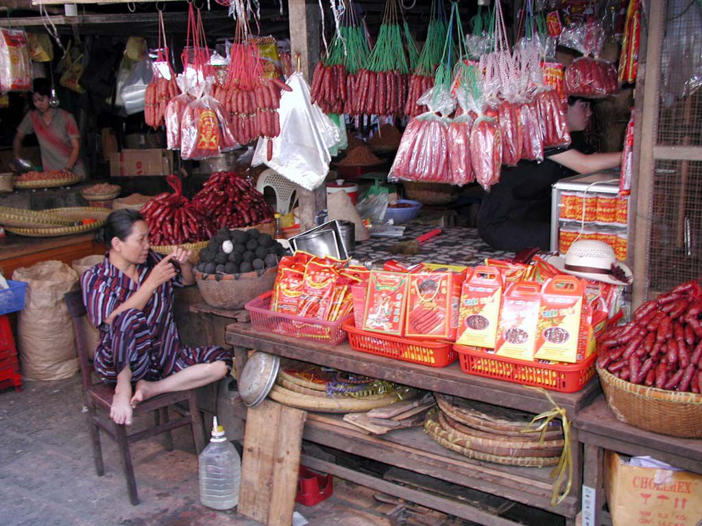 Markt in Saigon / Sai Gon