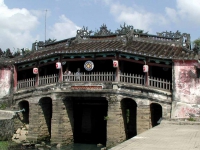 Die japanische Brücke in Hoi An