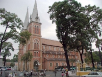 Notre Dame in Saigon / Sai Gon / Ho Chi Minh Stadt