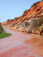 Flusstal in der Nähe von Mui Ne