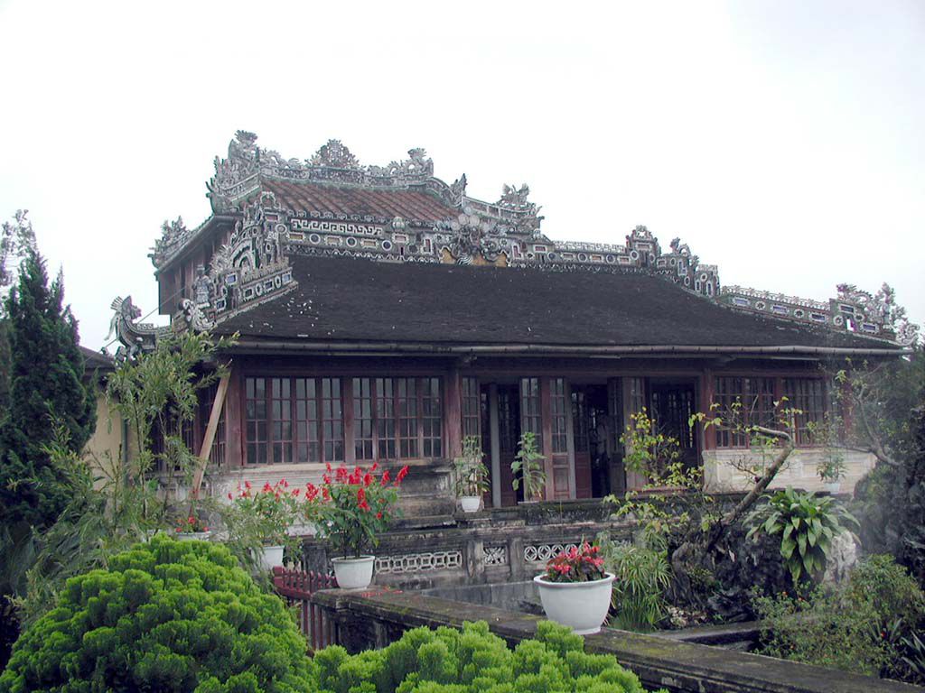 Die Bücherei der Kaiser im Palast von Hue