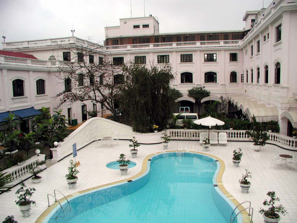 Der Pool des Saigon Morin Hotel in Hue