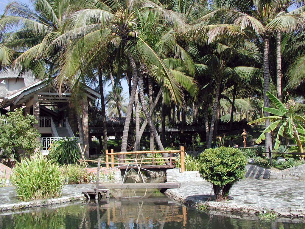 Im Garten des Saigon Mui Ne Resort