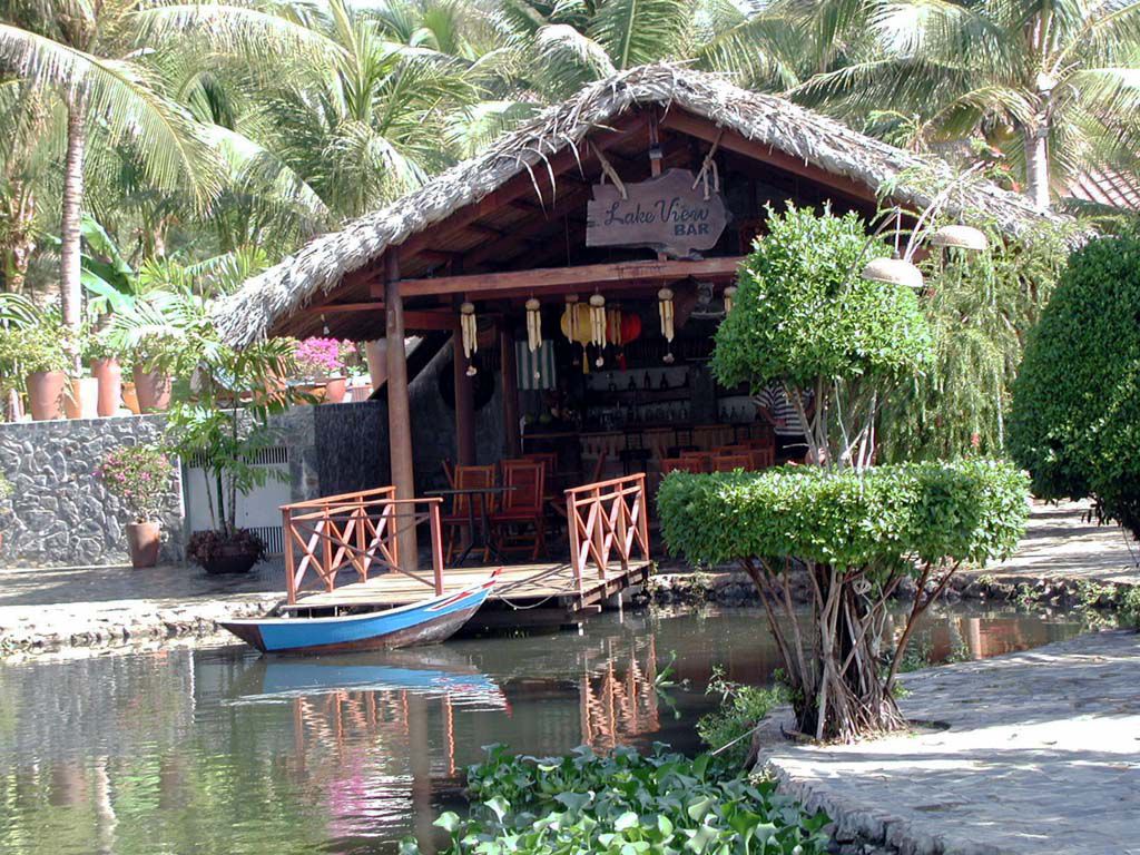 Im Garten des Saigon Mui Ne Resort