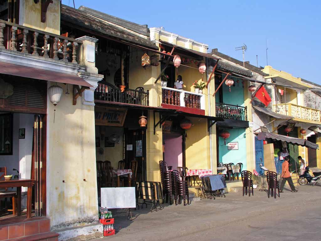 Hoi An, Restaurants am Thu Bon Fluss
