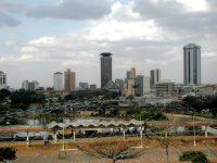 Blick über Nairobi