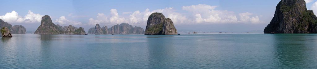 Halong Bucht, Panoramablick