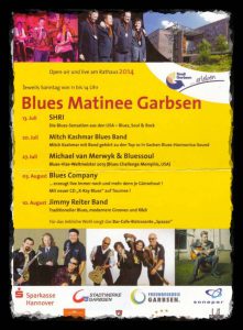 Programm der Musikmatinee Garbsen 2014