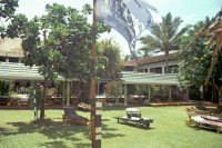 Sunils Beach Hotel, Garten